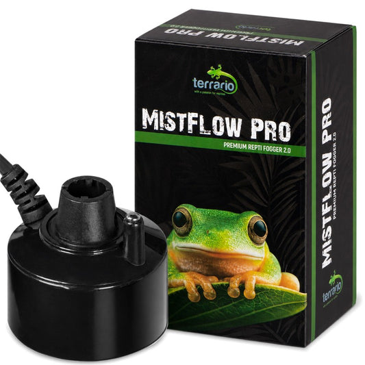 TERRARIO Mistflow Pro - Zamgławiacz Fogger do Terrarium Generator Mgły