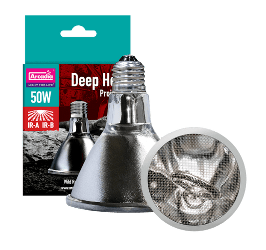 ARCADIA Deep Heat Projector 50W Projektor Ciepła DHP Podczerwień E27