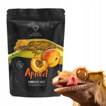 Gecko Nutrition Apricot (Morela) 100g - pokarm (papka) dla gekona