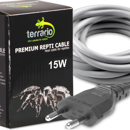 TERRARIO Kabel Grzewczy do Terrarium Silikonowy Wodoodporny 15W 5.5m