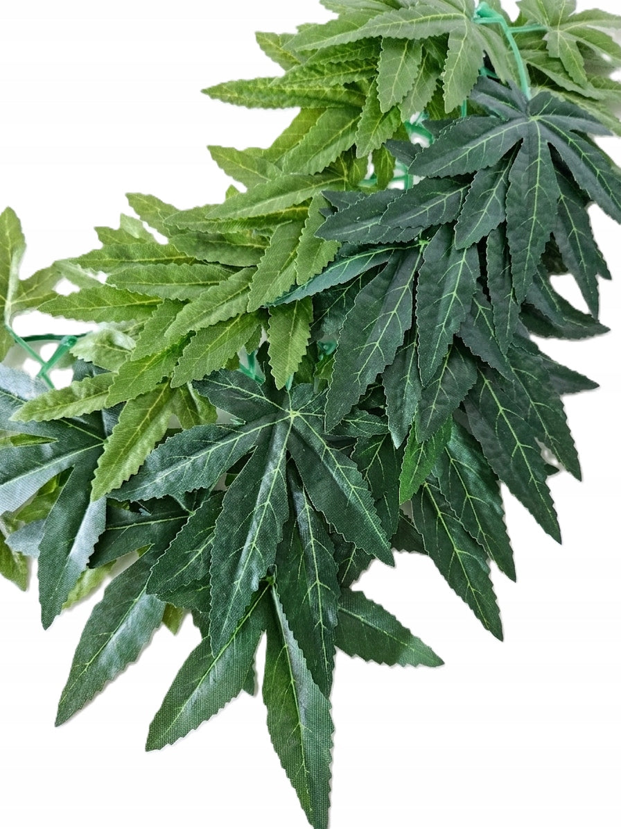 Sztuczna Roślina do Terrarium - Iha Leaves 50cm - HerpeTerrarium