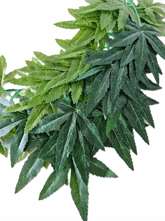 Sztuczna Roślina do Terrarium - Iha Leaves 50cm - HerpeTerrarium