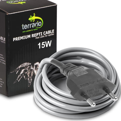 TERRARIO Kabel Grzewczy do Terrarium Silikonowy Wodoodporny 15W 5.5m