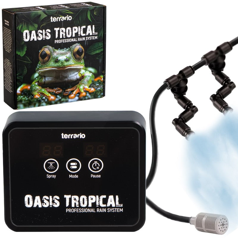 TERRARIO Oasis Tropical Zraszacz Automatyczny System Mgiełki Terrarium USB