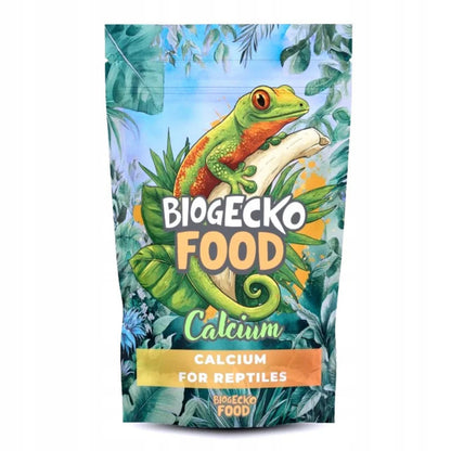 BioGecko Food Calcium for Reptiles (Wapno dla gadów płazów) bez D3 50g