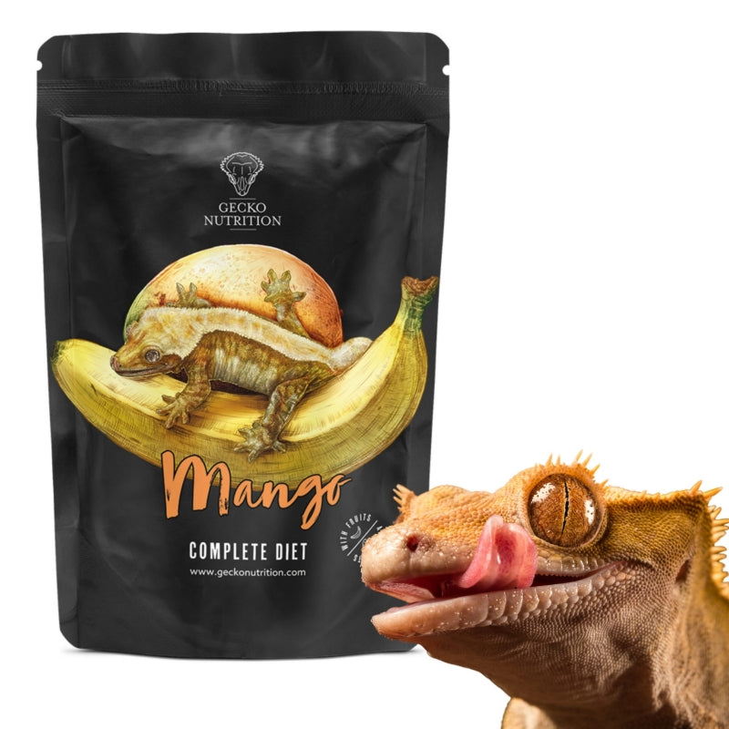 Gecko Nutrition Mango 250 g - pokarm (papka) dla gekona