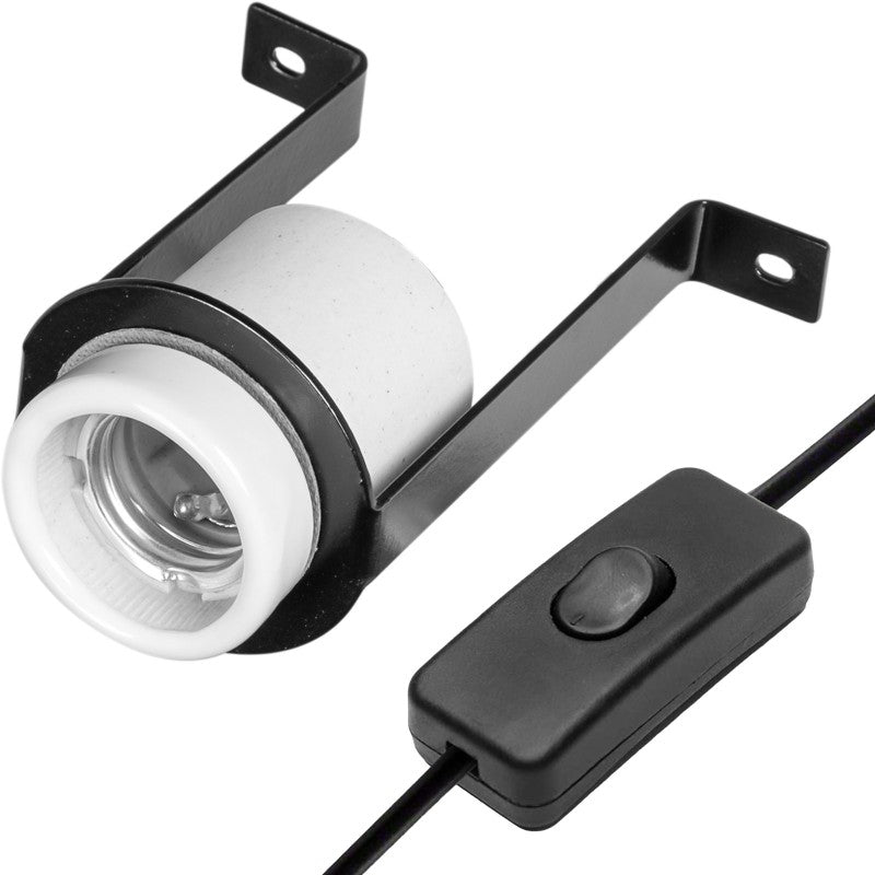 TERRARIO Muaritan Oprawka Ceramiczna E27 z Uchwytem do Terrarium 200W