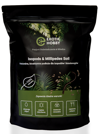 Exotic Hobby Isopods & Millipedes Soil podłoże dla stonóg i krocionogów 3l
