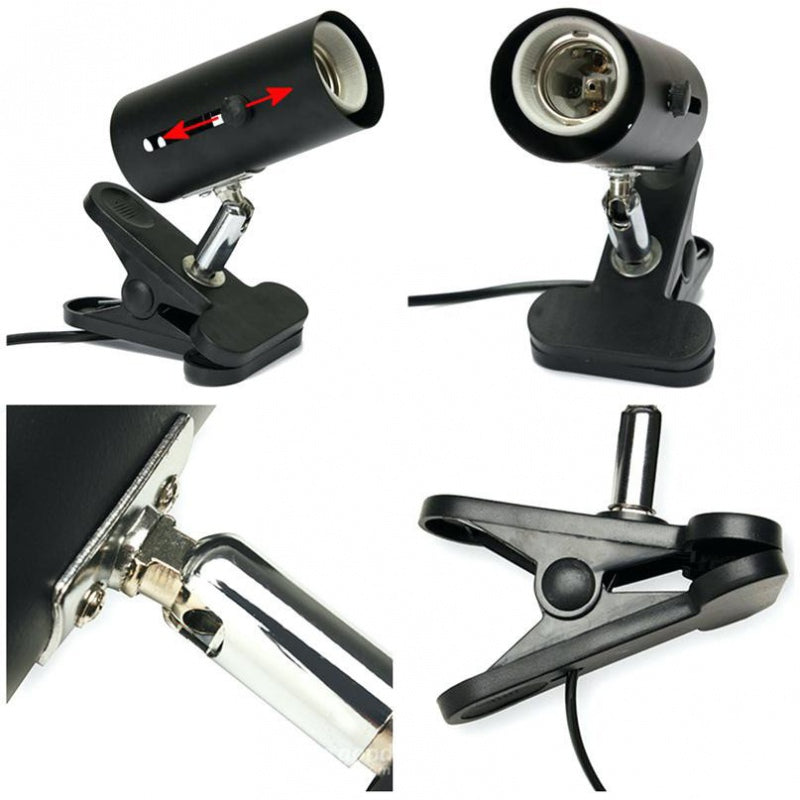 TERRARIO ReptiSun Lampa z Klipsem i Regulatorem Oprawka E27 200W